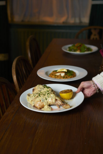 kings arms menu traditional pub food dorset