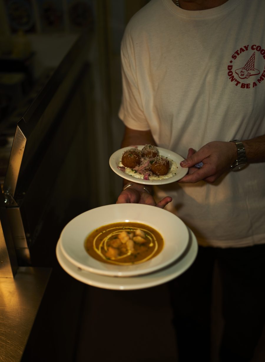 seasonal pub dish served on plate