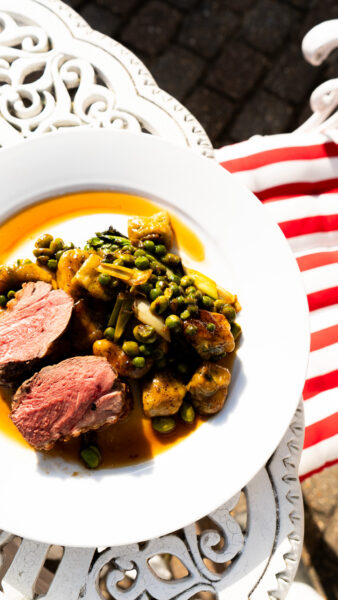 kings arms food presentation shaftesbury