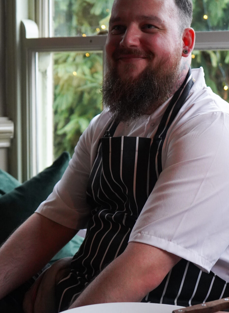Head Chef, Gareth, at The King's Arms in Shaftesbury