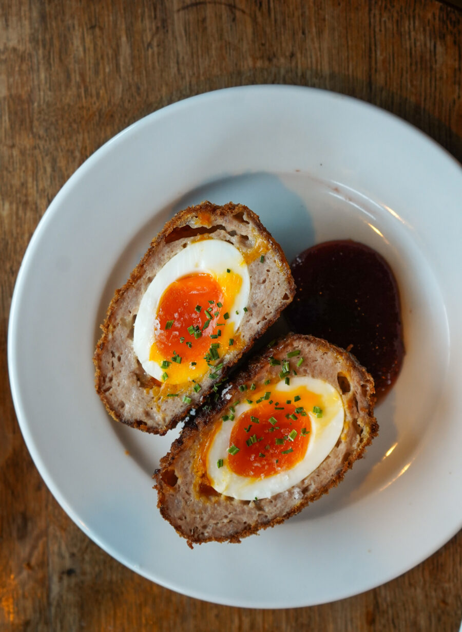 Hearty pub food at The King's Arms in Shaftesbury
