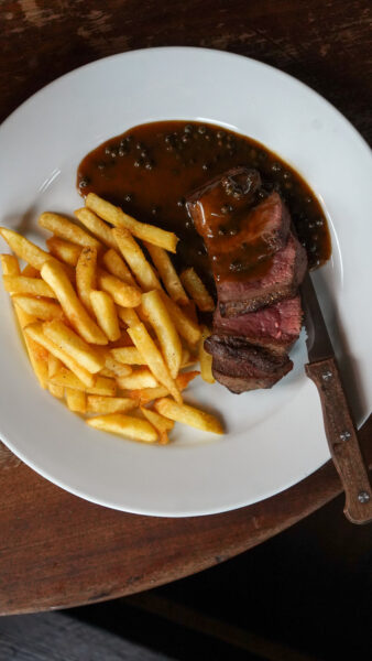 Hearty pub food at The King's Arms in Shaftesbury