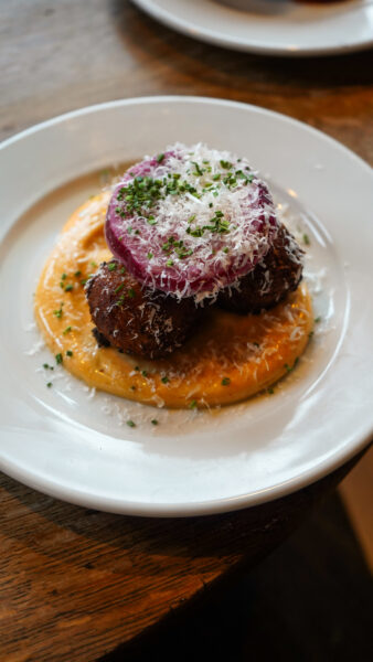 Hearty pub food at The King's Arms in Shaftesbury