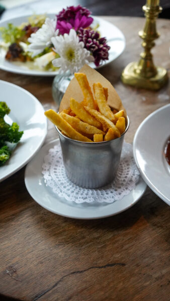 Hearty pub food at The King's Arms in Shaftesbury