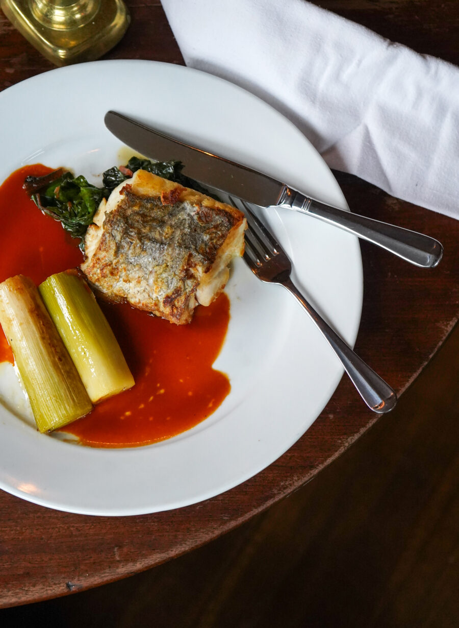 Hearty pub food at The King's Arms in Shaftesbury